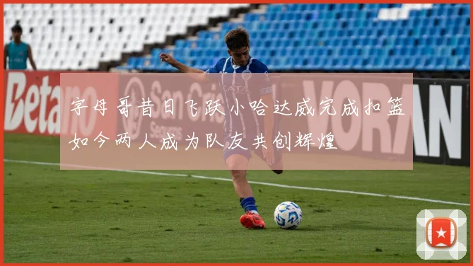 字母哥昔日飞跃小哈达威完成扣篮如今两人成为队友共创辉煌